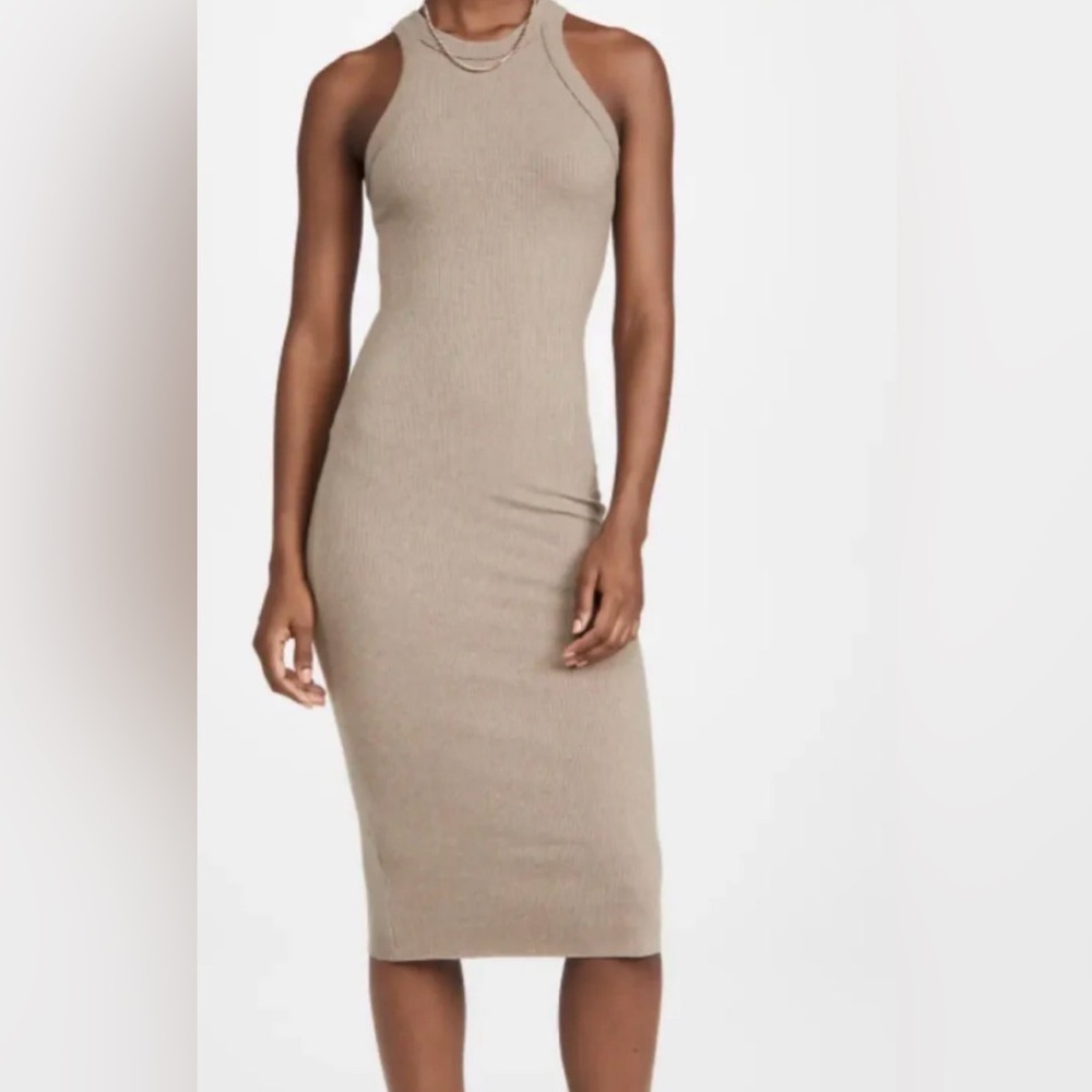 wsly dress rivington size small in mushroom